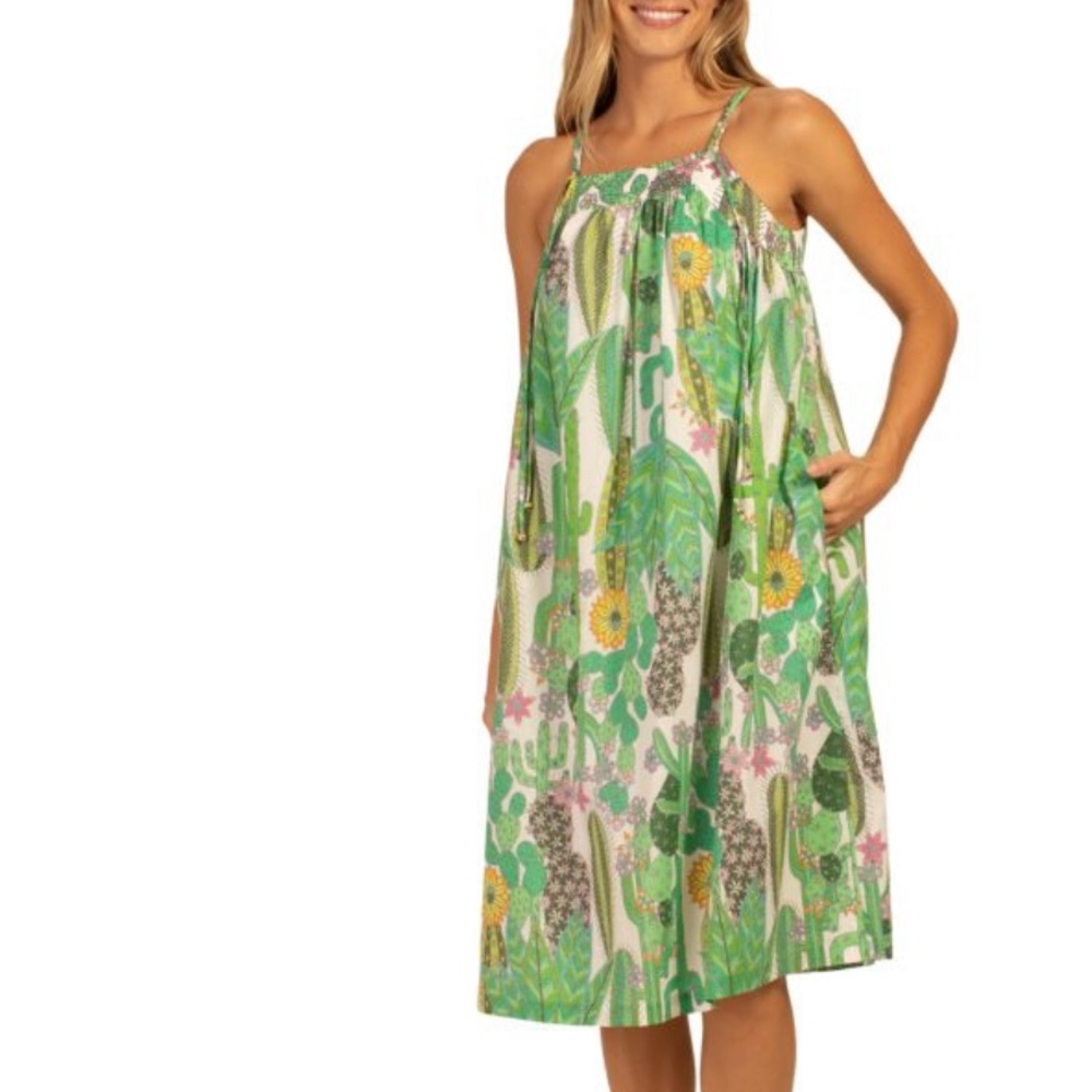 Trina Turk Floret Midi Dress